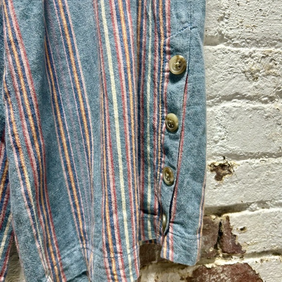 Madewell Women’s XL Striped Wide Leg Pants. - Picture 6 of 8